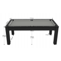 Billard Convertible Delhi Noir 7FT