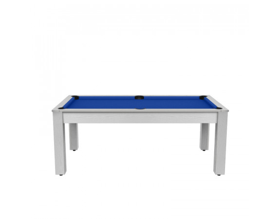 Billard Convertible Delhi Blanc Boisé 6FT