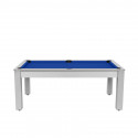 Billard Convertible Delhi Blanc Boisé 6FT