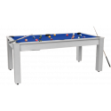 Billard Convertible Delhi Blanc Boisé 6FT