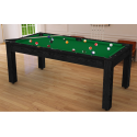 Billard Convertible Delhi Noir Boisé 6 FT