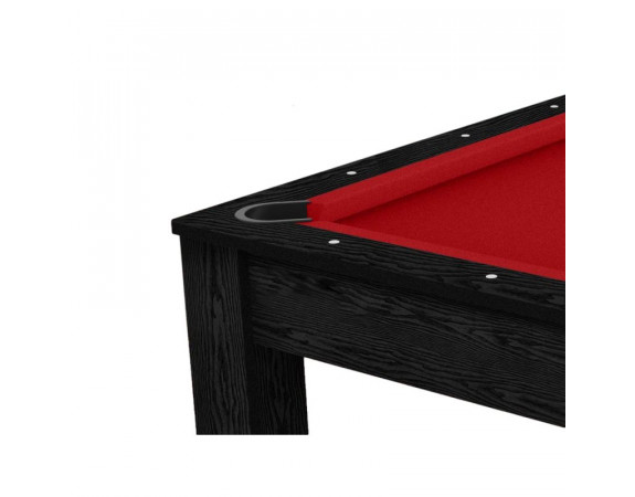 Billard Convertible Delhi Noir Boisé 6 FT