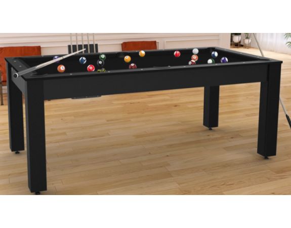 Billard Convertible Delhi Noir 6 FT