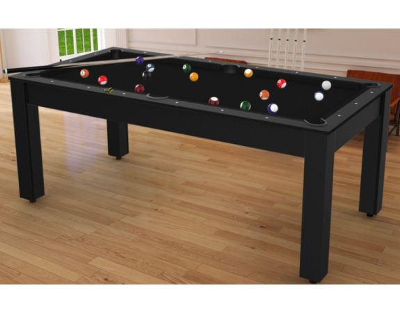 Billard Convertible Delhi Noir 6 FT