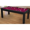 Billard Convertible Delhi Noir 6 FT