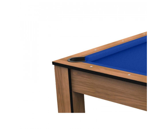 Billard convertible Delhi Bois Foncé Boisé 6FT