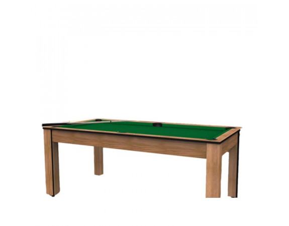 Billard convertible Delhi Bois Foncé Boisé 6FT