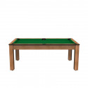 Billard convertible Delhi Bois Foncé Boisé 6FT