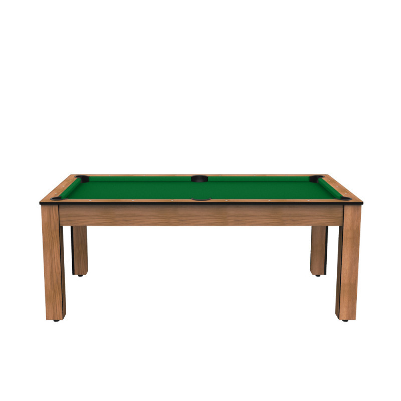 Billard convertible Delhi Bois Foncé Boisé 6FT 