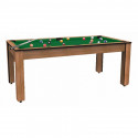 Billard convertible Delhi Bois Foncé Boisé 6FT