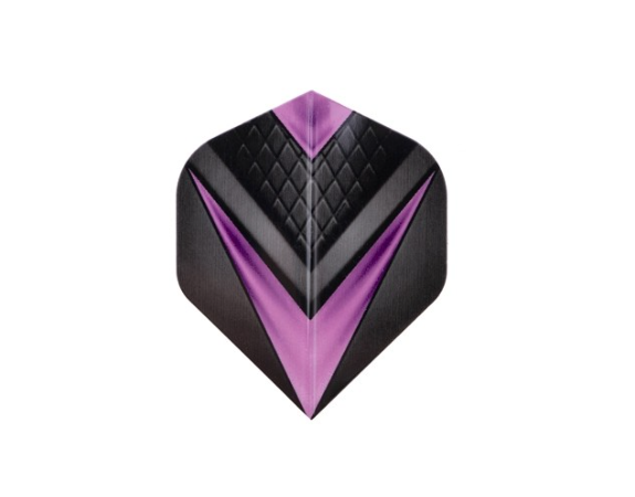 Jeu de 3 fléchettes pro à pointe acier 23gr - Modèle Cupra - Coloris violet