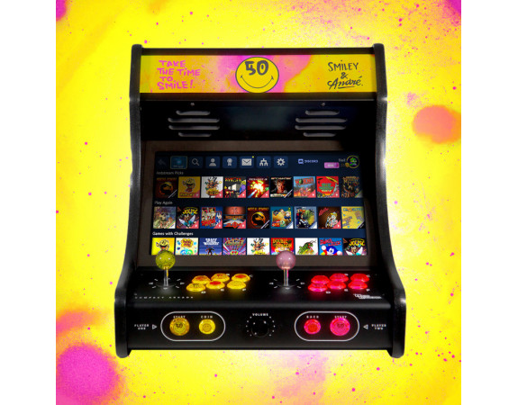 Borne Arcade Bartop Neo Legend X Smiley X André - Limited edition 50th anniversary