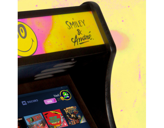 Borne Arcade Bartop Neo Legend X Smiley X André - Limited edition 50th anniversary