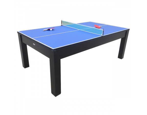 Billard Table 3 en 1 noir 7 FT