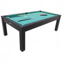 Billard Table 3 en 1 noir 7 FT