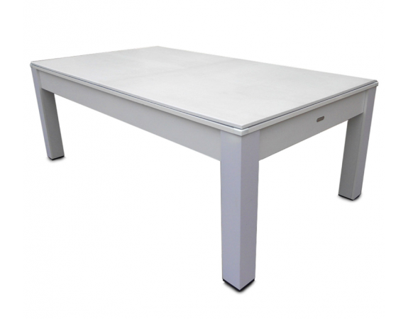 Billard Table 3 en 1 blanc 7 FT