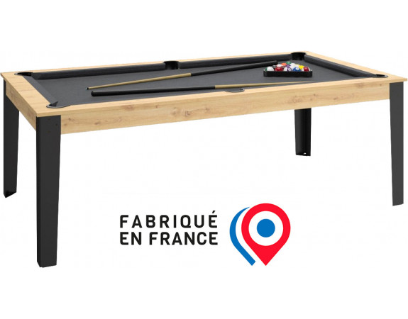 Billard table Guillaume 7 FT Elio pieds en métal