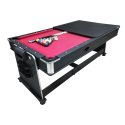 Table multi-jeux rotative 4 en 1 Tapis Rouge