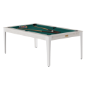 Billard convertible René Pierre Elan Blanc Oslo