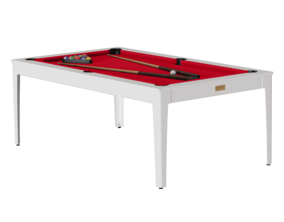 Billard convertible René Pierre Elan Blanc