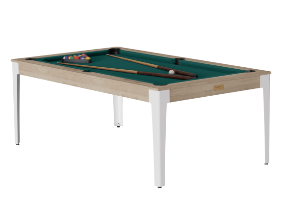 Billard convertible René Pierre Elan Noyer Chêne Sablé