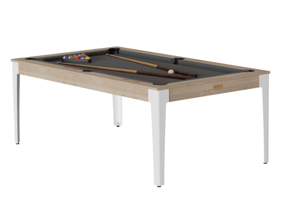 Billard convertible René Pierre Elan Noyer Chêne Sablé
