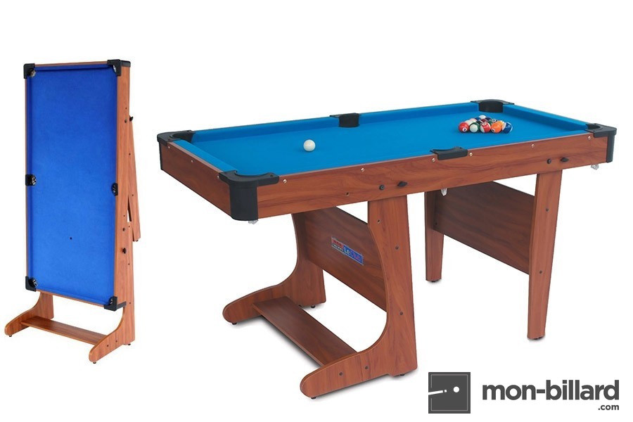 Découvrez le billard pliable BCE clifton, une superbe table pliante