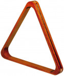 Triangle en bois naturel pour billes 57,2 mm