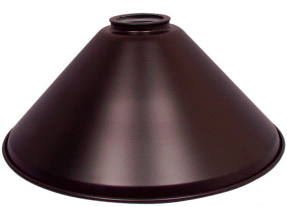 Abat-jour pour luminaire billard noir, 37 cm