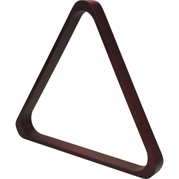 Triangle en acajou pour billes 57,2 mm