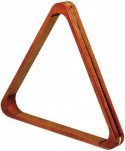 Triangle en bois naturel pour billes 52,4 mm