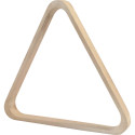 Triangle en bois blanc pour billes 57.2mm