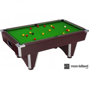 taille d'un billard anglais