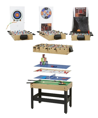 table de jeux pour enfants